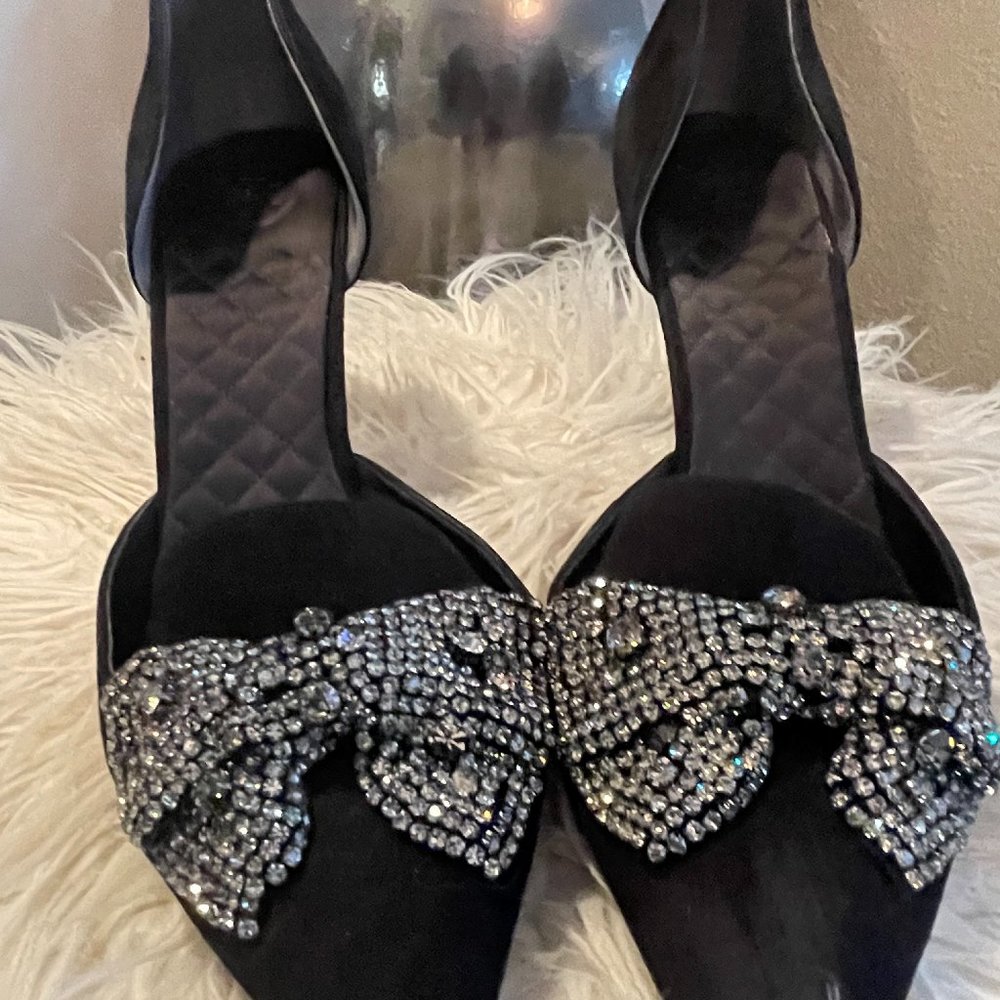 Tory Burch 9.5 Black Suede - Picture 3 of 6